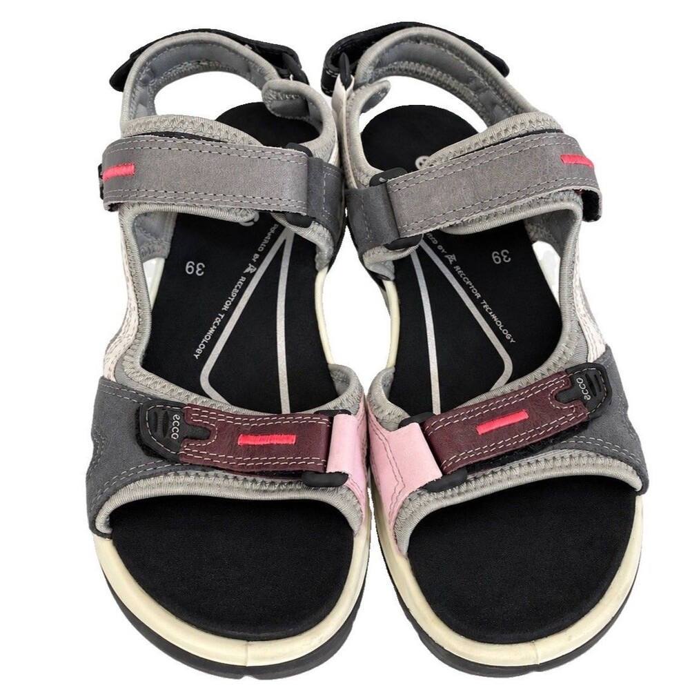 ECCO Offroad Women's Suede Yucatan Walking Sandal EU 39 US 8-8.5 Comfort Hiking